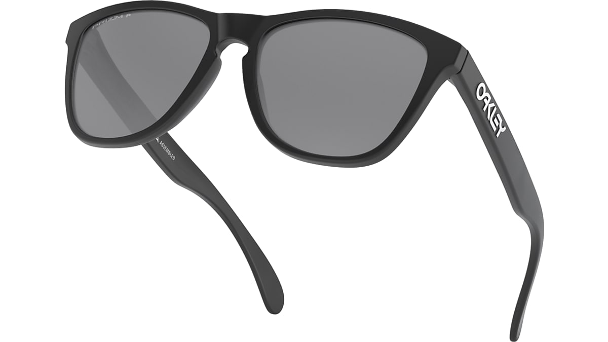 Frogskins™ Prizm Black Polarized Lenses, Matte Black Frame Sunglasses |  Oakley® US