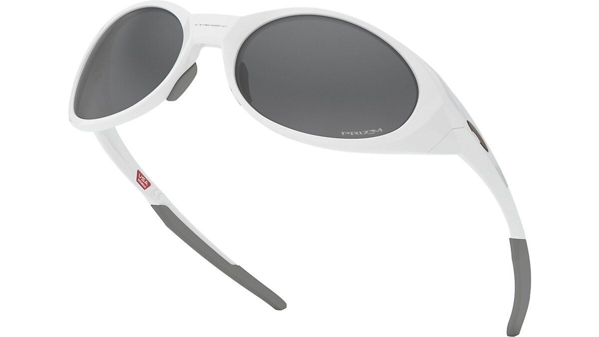 Eye Jacket™ Redux Prizm Black Lenses, Polished White Frame Sunglasses |  Oakley® AU