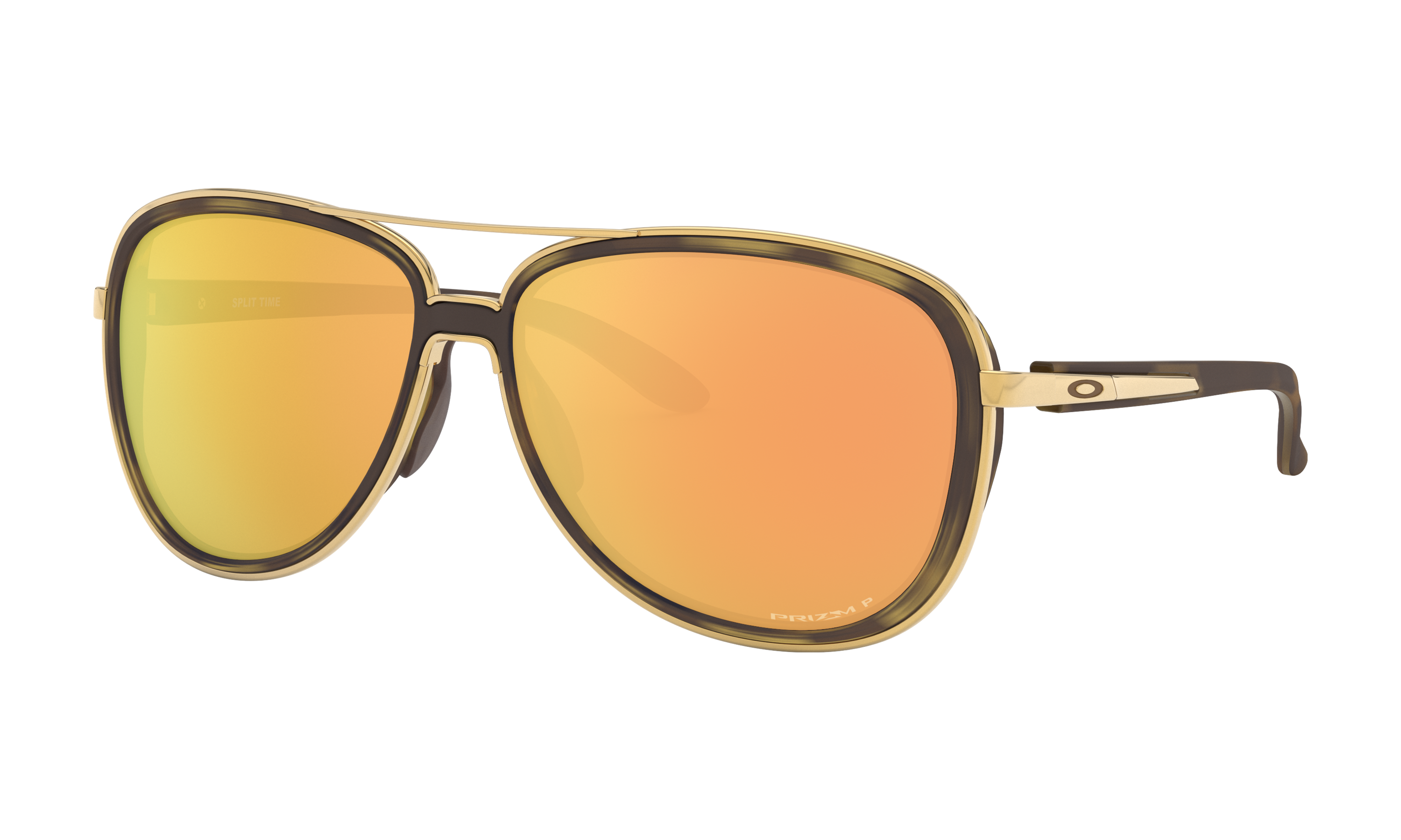 oakley split time rose gold