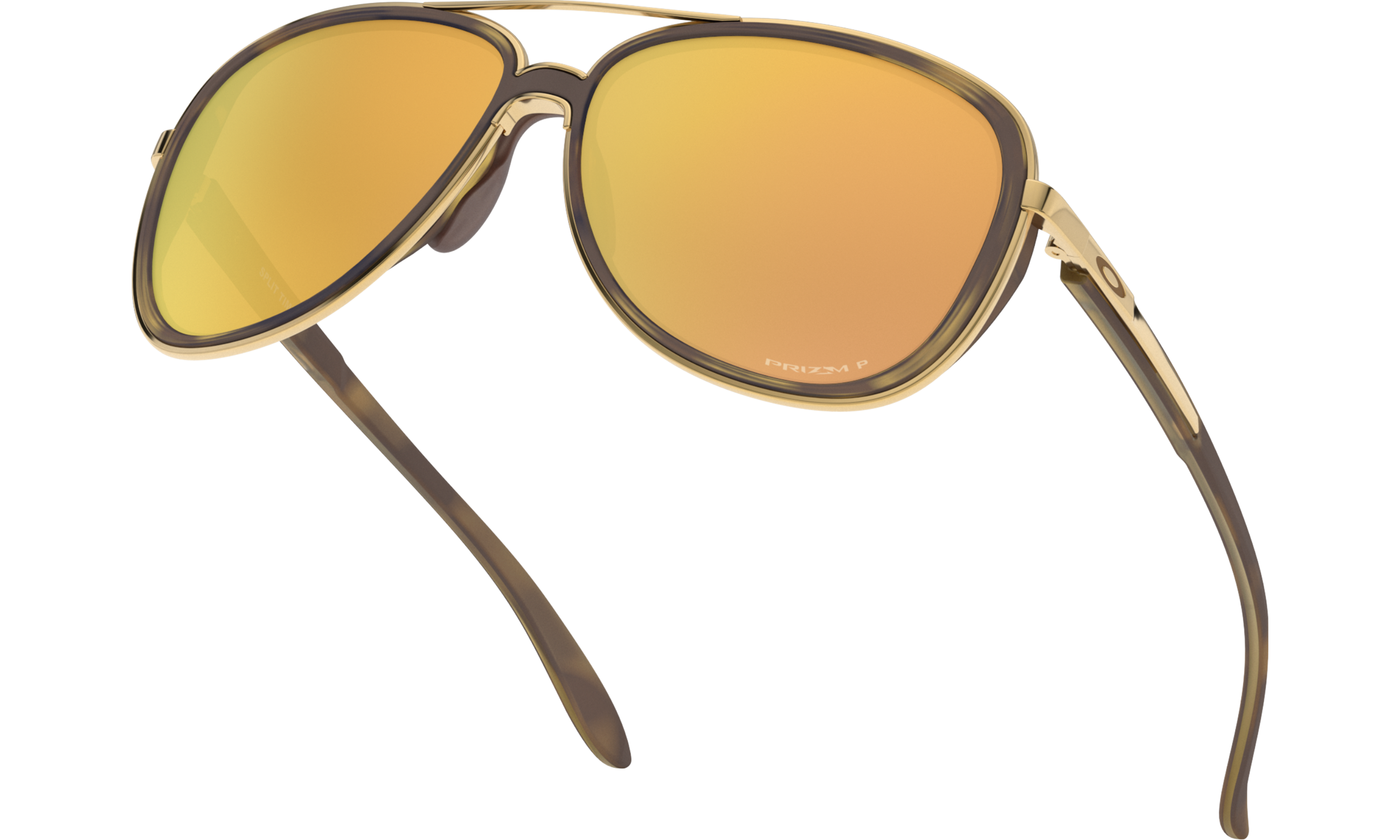 oakley split time rose gold