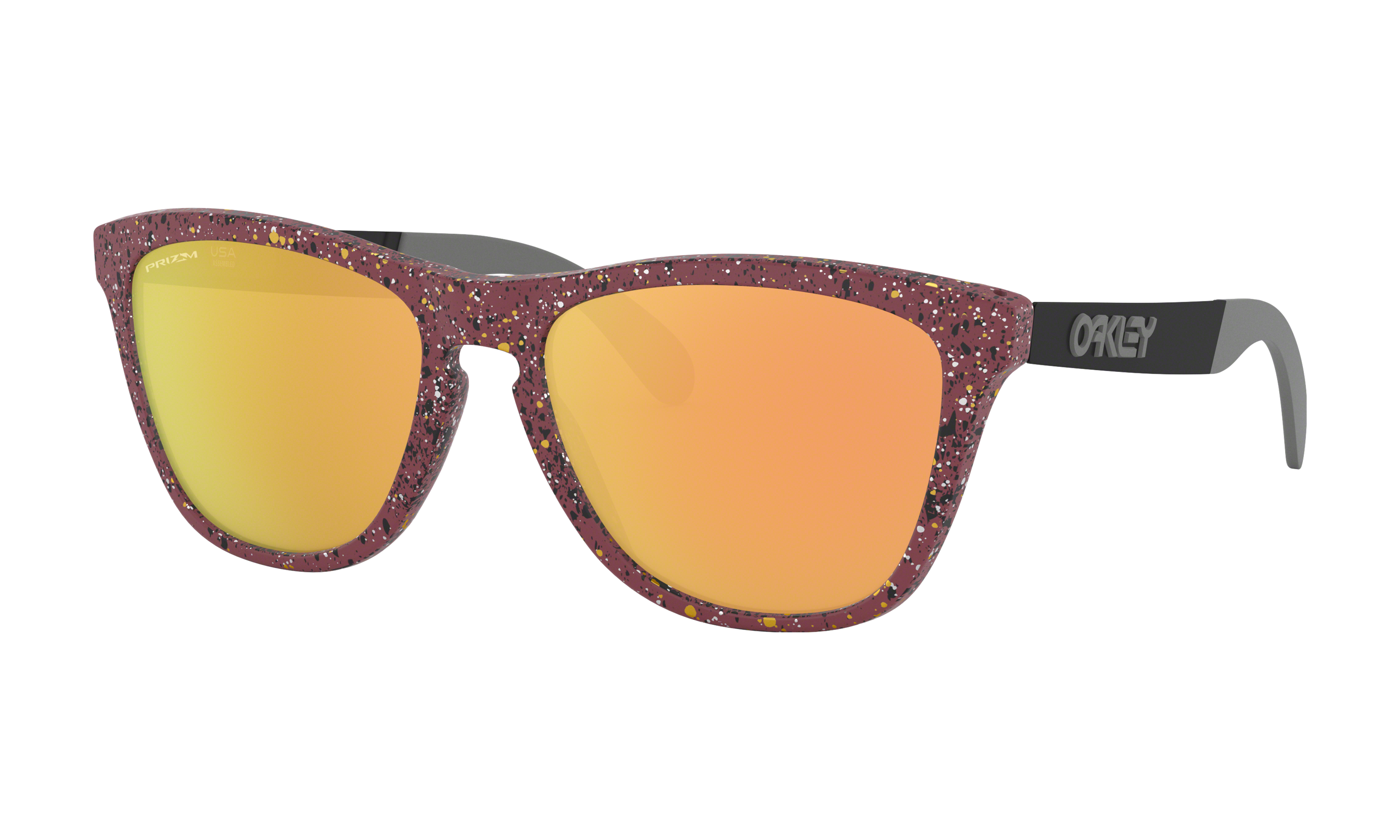 Frogskins™ Mix Prizm Rose Gold Lenses, Splatter Vampirella Frame Sunglasses  | Oakley® BE