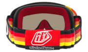 O-Frame® XS MX Goggles (Youth Fit) - Troy Lee Design Pre-Mix Red Yellow Orange / Dark Grey