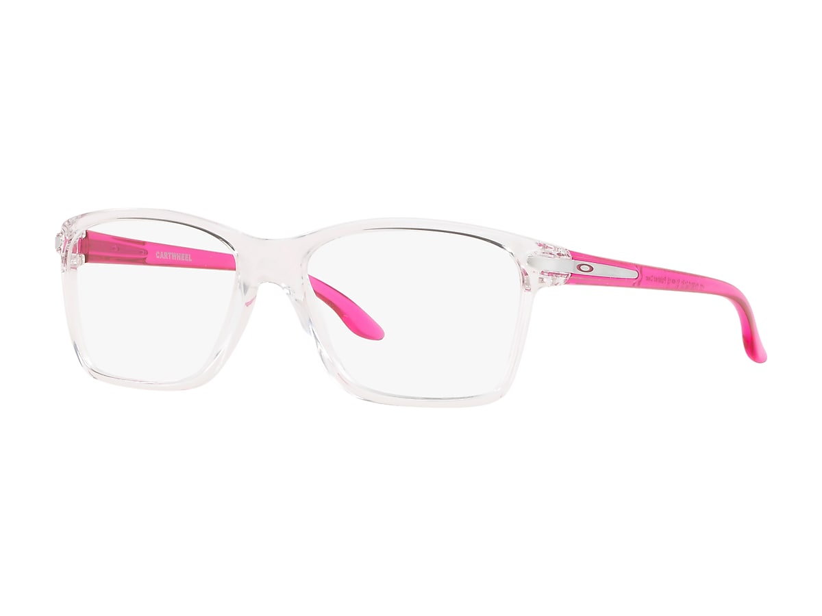 Cartwheel™ (Youth Fit) Polished Clear Eyeglasses | Oakley® PL Cartwheel™ (Youth Fit) Polished Clear Eyeglasses | Oakley® PL