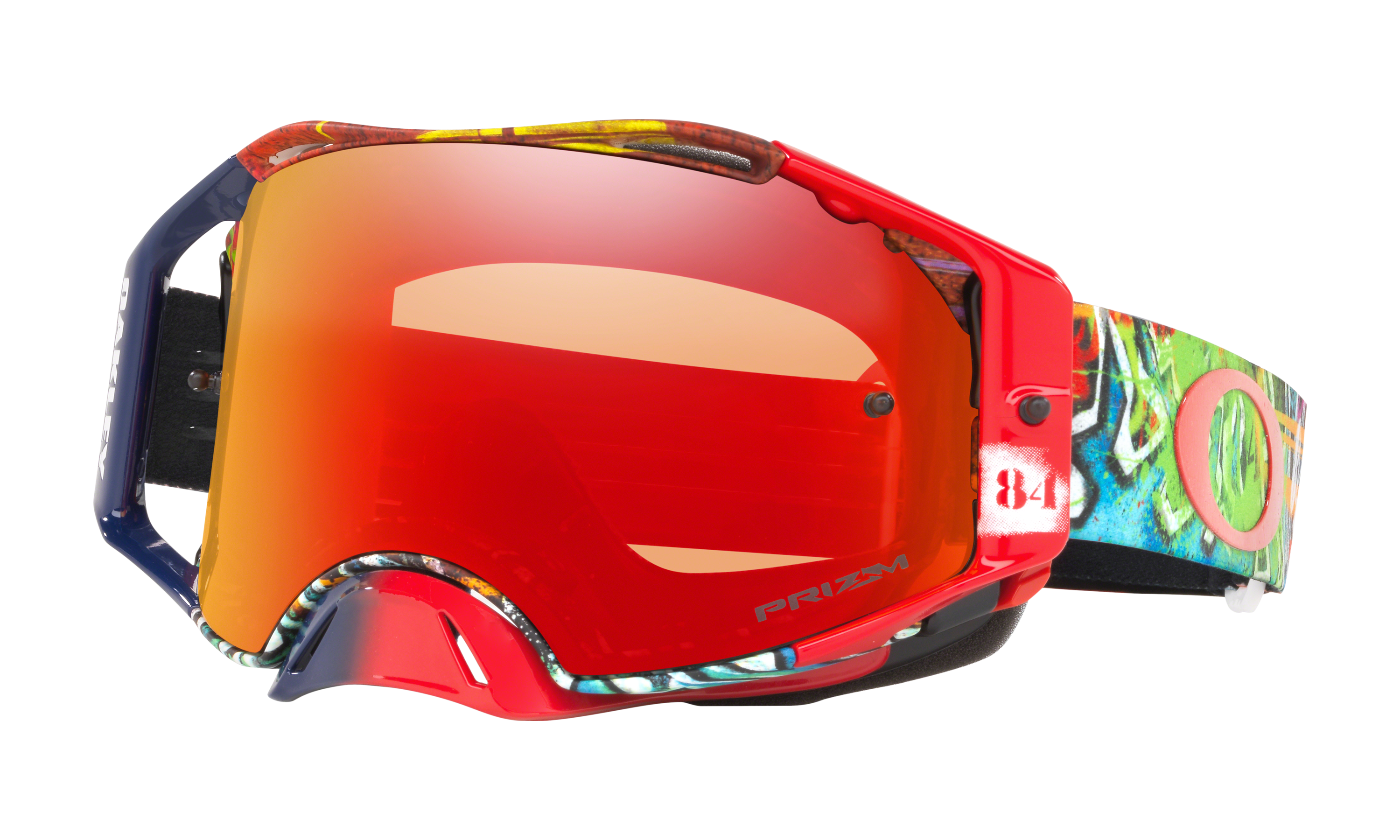 red oakley goggles