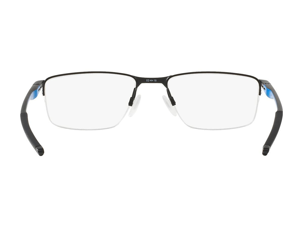 Oakley Satin Black Eyeglasses | Glasses.com® | Free Shipping