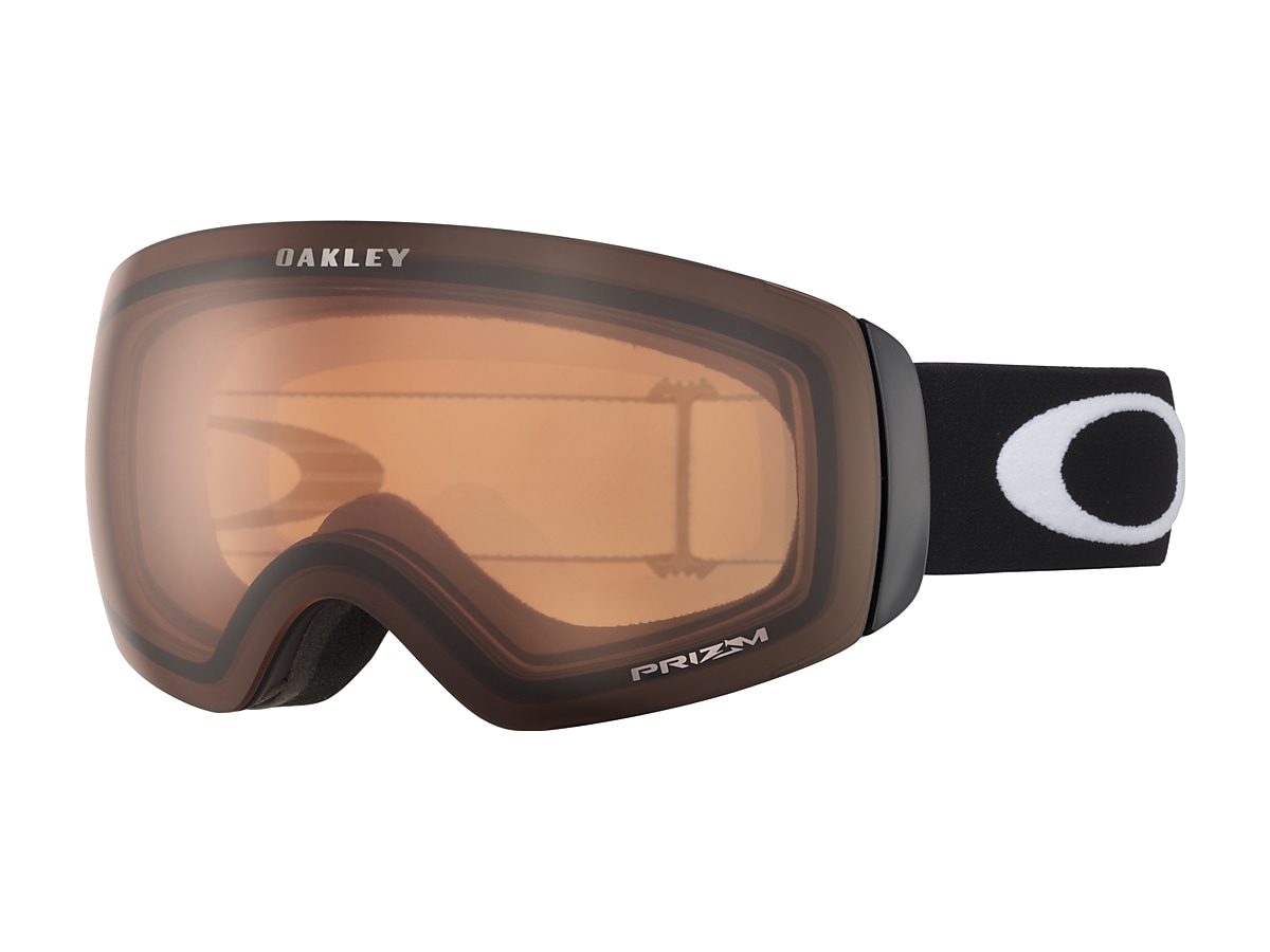 Masque de Ski Oakley Flight Deck M Matte Black Prizm Sapphire Iridium -  Hiver 2024