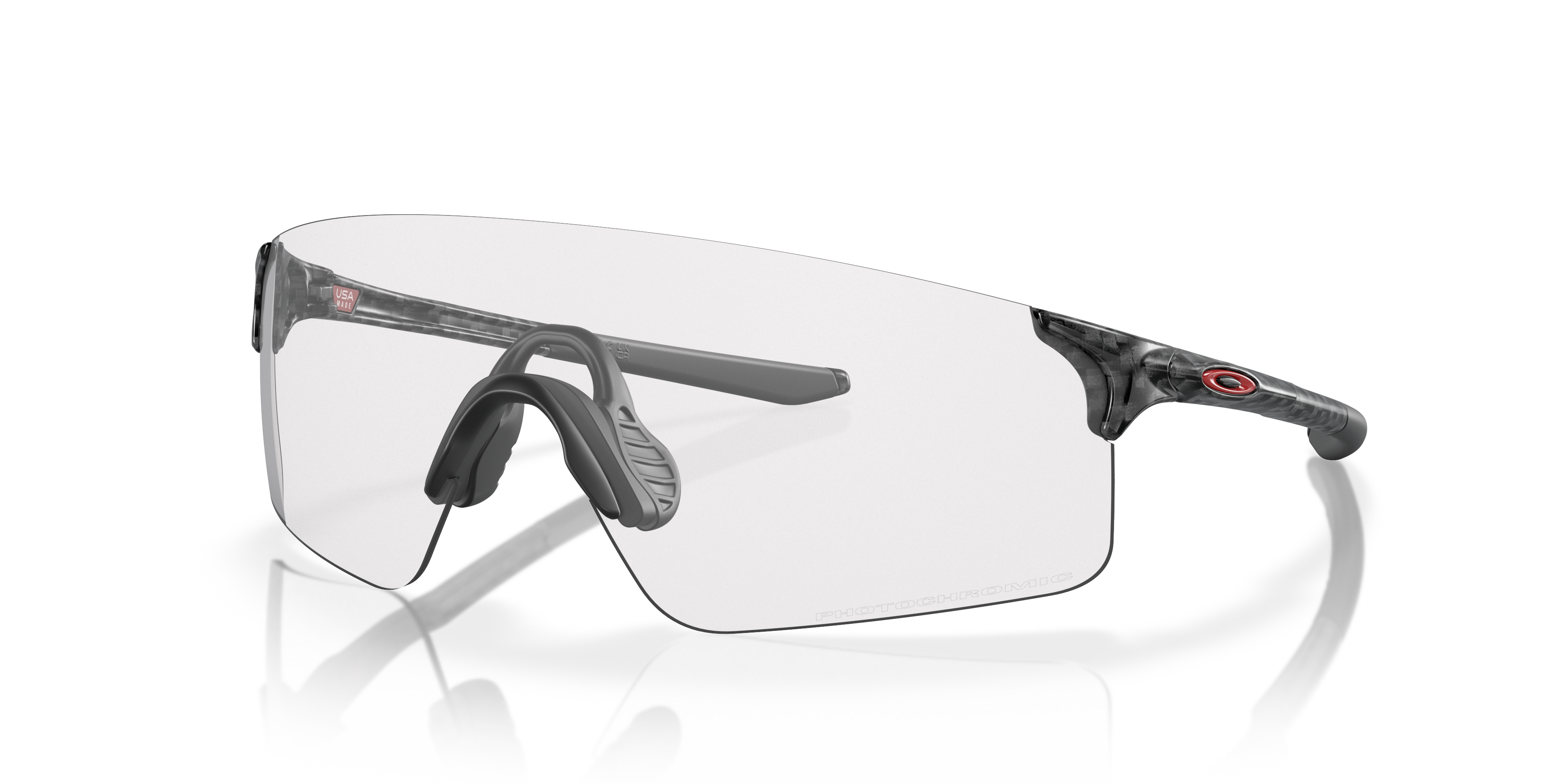 Shop Oakley Evzero™ Blades (low Bridge Fit) Sunglasses In Carbon Fiber