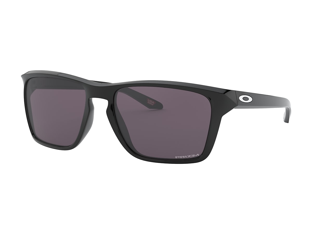 Sylas Prizm Grey Lenses, Polished Black Frame Sunglasses | Oakley® US