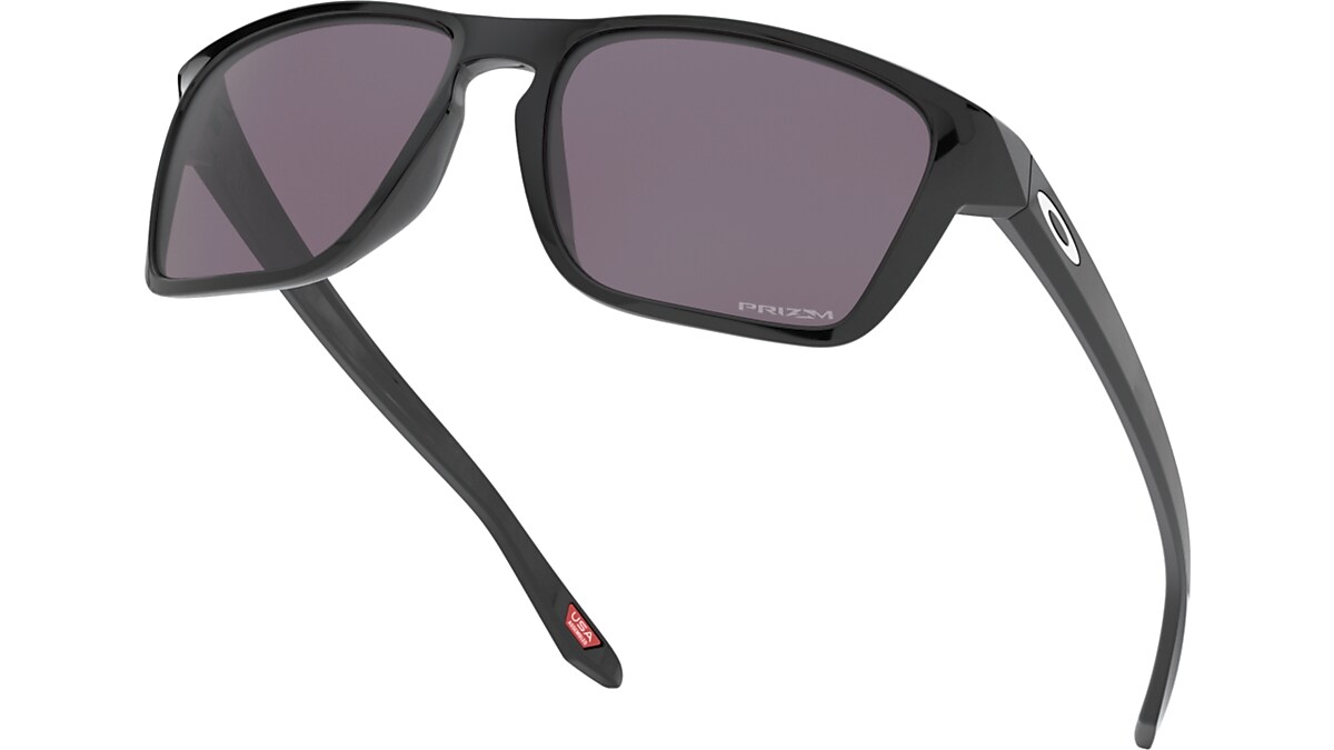 Sylas Prizm Grey Lenses, Polished Black Frame Sunglasses 