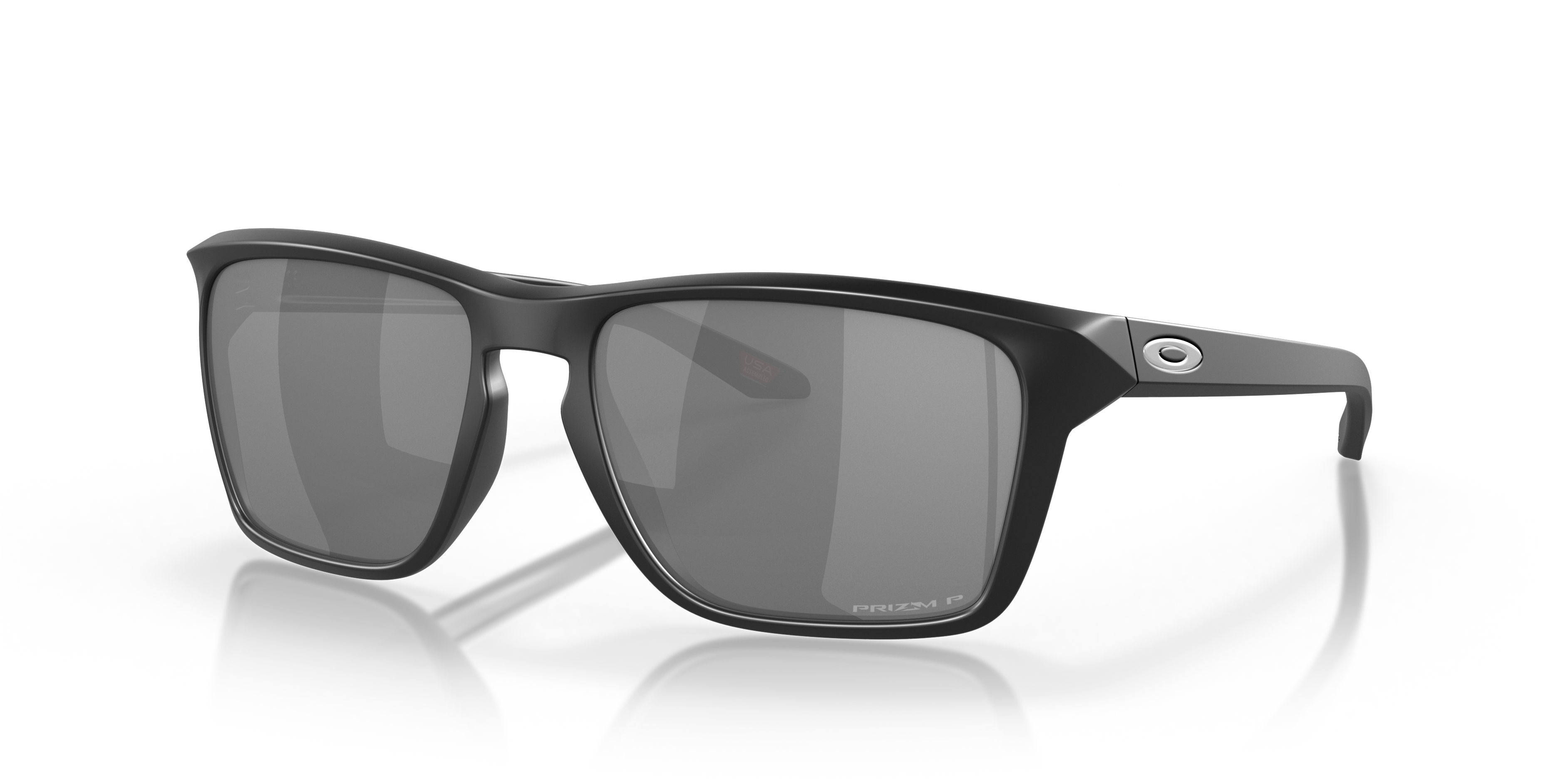 Oakley OO9448 Men's Sylas Prizm Polarised Rectangular Sunglasses