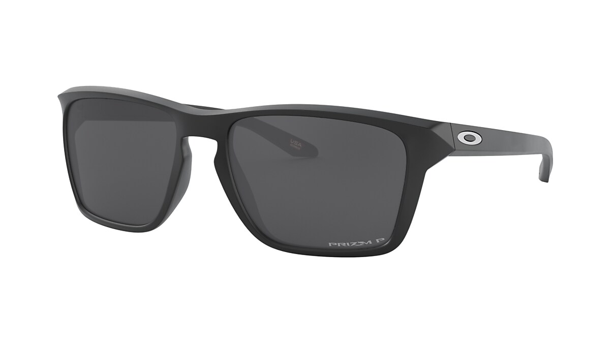 Sylas Prizm Black Polarized Lenses, Matte Black Frame Sunglasses | Oakley®  AU