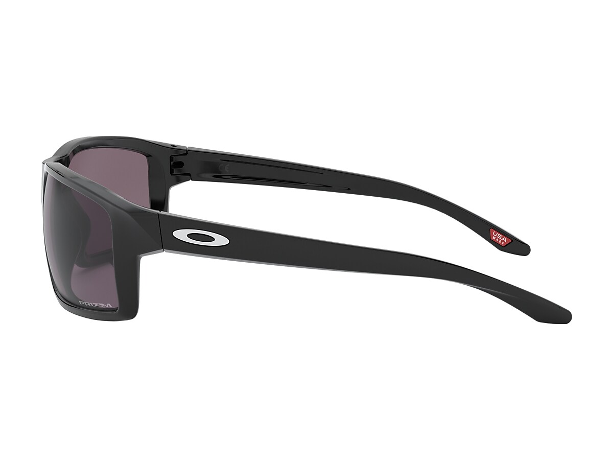 Gibston Prizm Grey Lenses, Polished Black Frame Sunglasses | Oakley® US