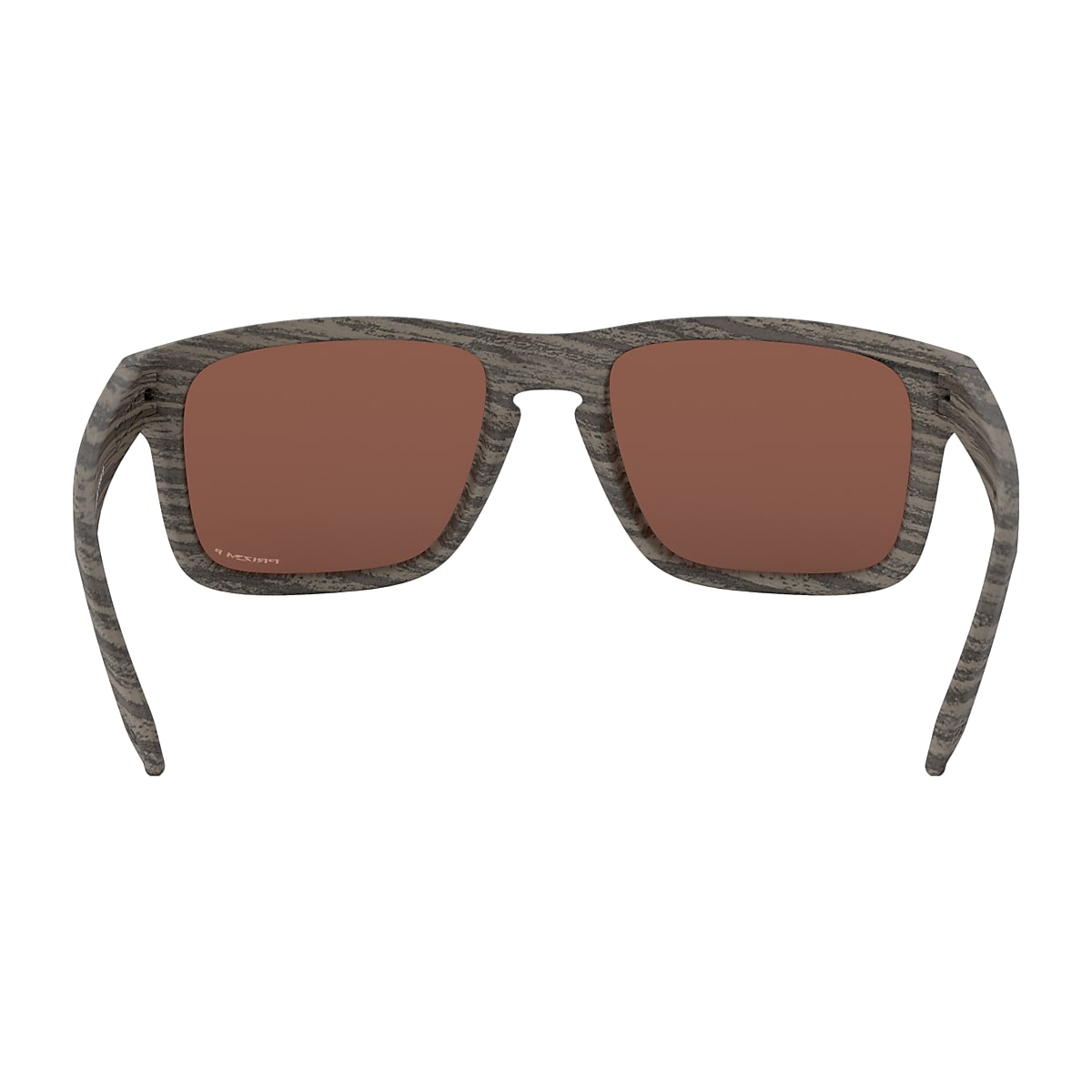 Holbrook™ Prizm Deep Water Polarized Lenses, Woodgrain Frame Sunglasses |  Oakley® US