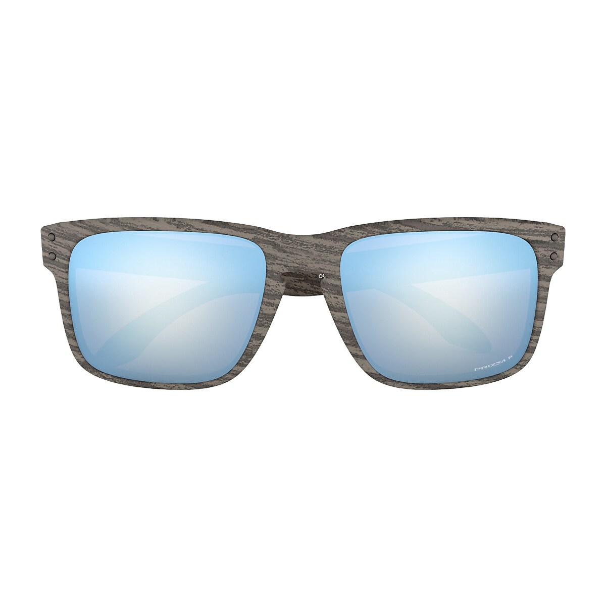 Holbrook™ Prizm Deep Water Polarized Lenses, Woodgrain Frame Sunglasses |  Oakley® GB