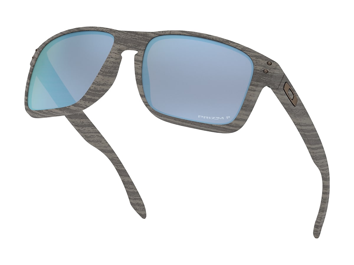 Oakley Holbrook™ Prizm Deep Water Polarized Lenses, Woodgrain Frame  Sunglasses | Oakley®