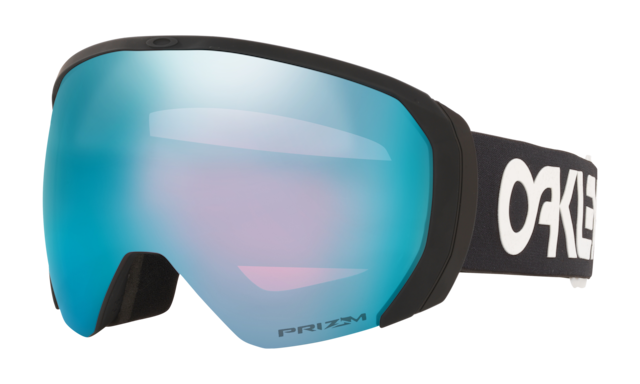Shop Oakley Flight Path L Snow Goggles In Black