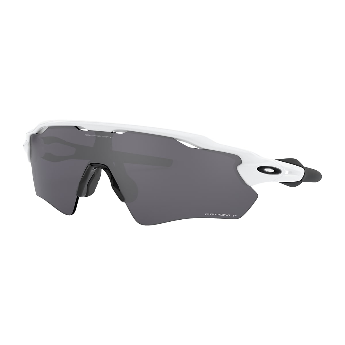 Radar® EV Path® Prizm Black Polarized Lenses, Polished White Frame  Sunglasses | Oakley® US