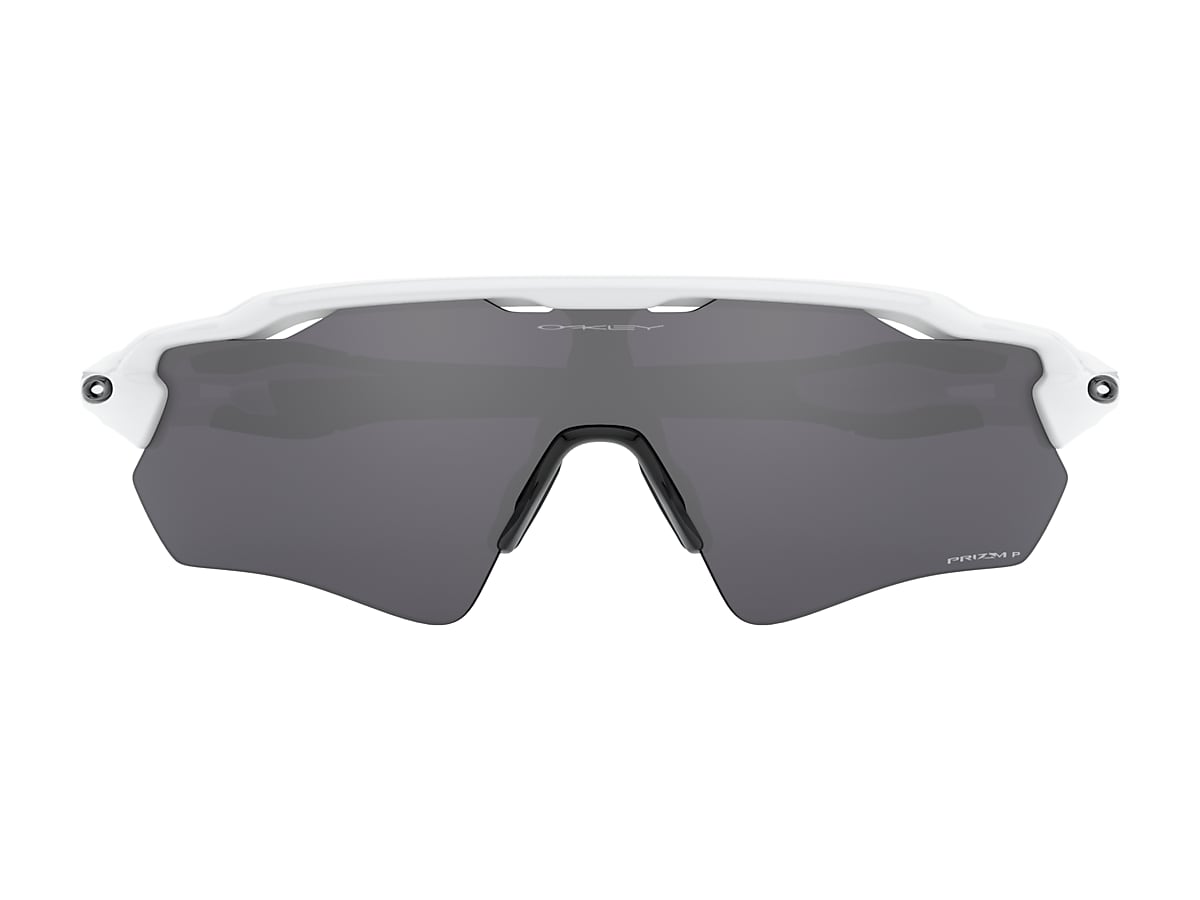 Radar® EV Path® Prizm Black Polarized Lenses, Polished White Frame  Sunglasses | Oakley® CA