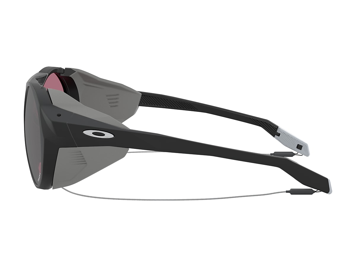 Clifden Prizm Snow Sapphire Lenses, Polished Black Frame Sunglasses | Oakley®  GB