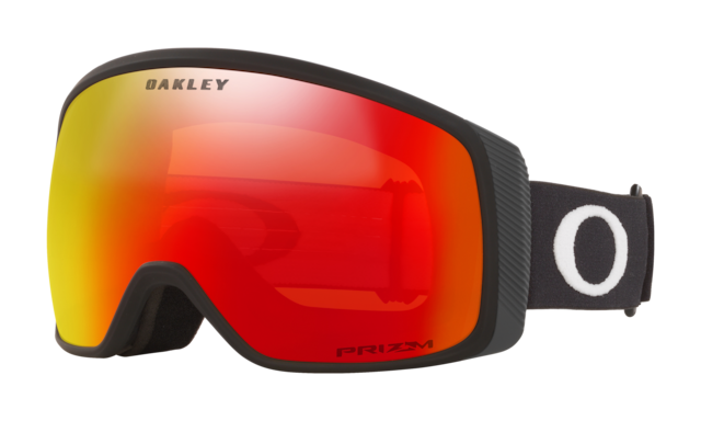 Shop Oakley Flight Tracker M Snow Goggles In Black