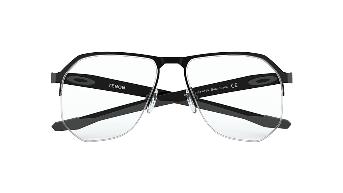 Tenon Satin Black Eyeglasses | Oakley® IE