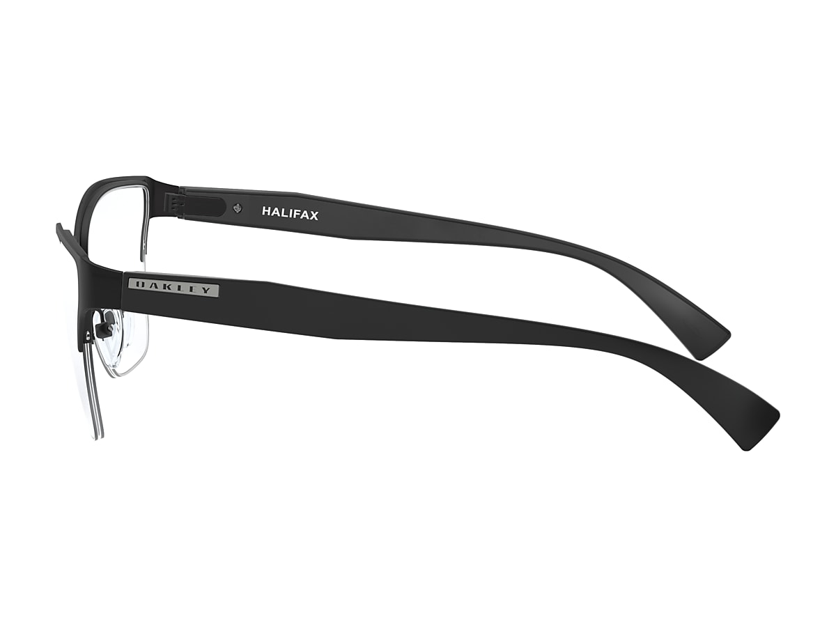 Halifax Satin Black Eyeglasses | Oakley® IE