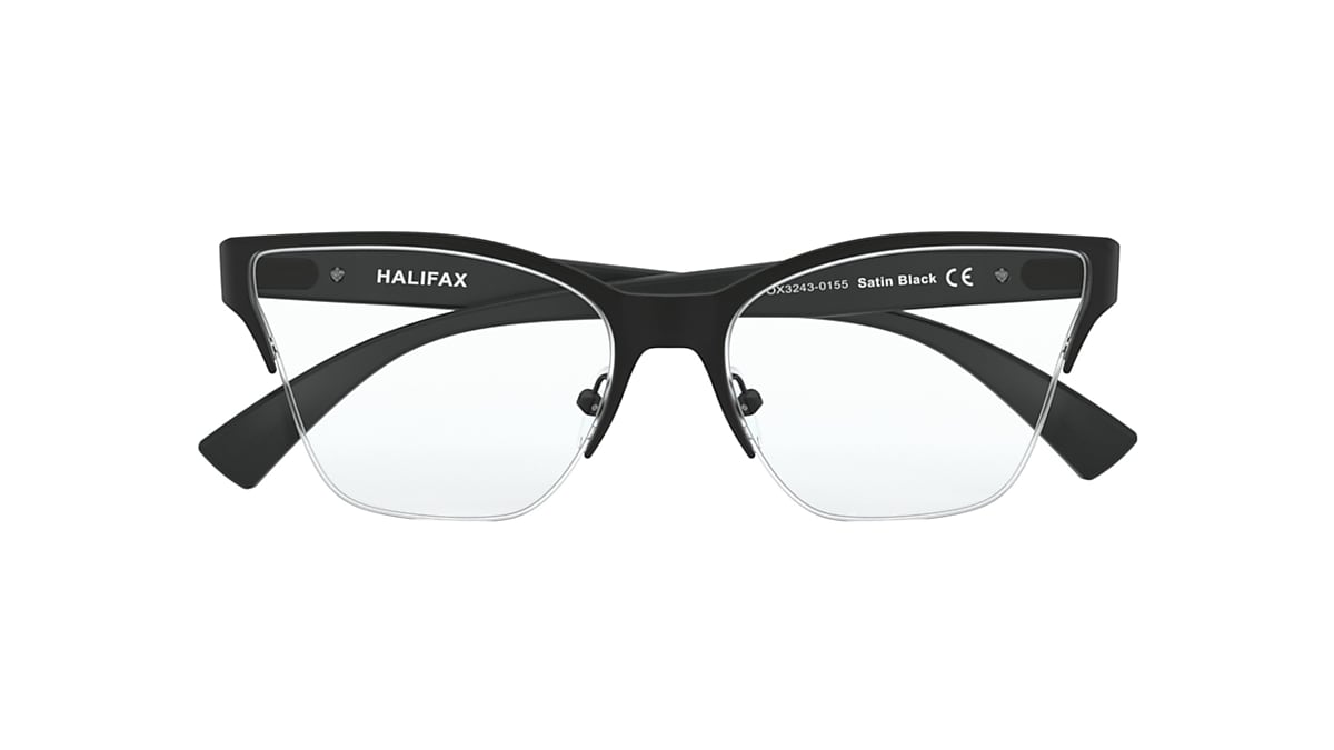 Halifax Satin Black Eyeglasses | Oakley® IE