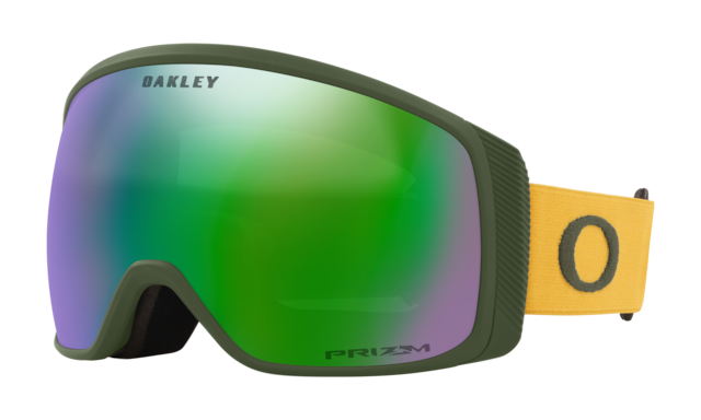 Oakley Flight Tracker M Snow Goggles In Dark Brush Mustard
