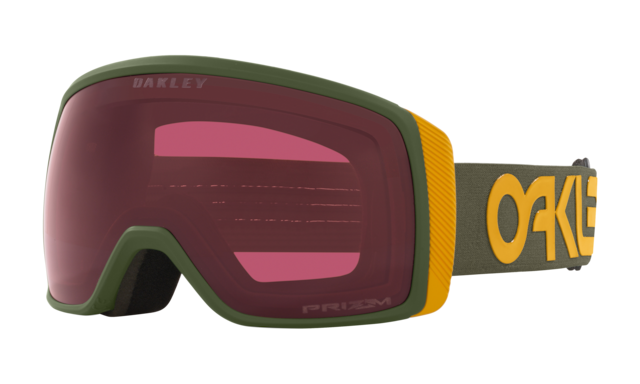Oakley Flight Tracker S Snow Goggles In Factory Pilot Dark Brush Mustard