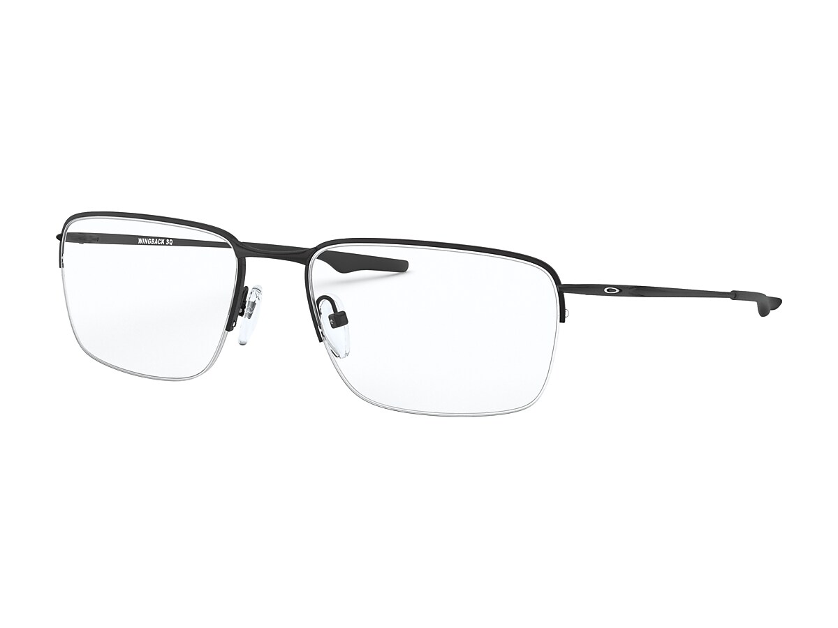 Wingback™ SQ Satin Black Eyeglasses | Oakley® US