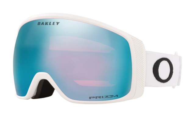 Shop Oakley Flight Tracker M Snow Goggles In White