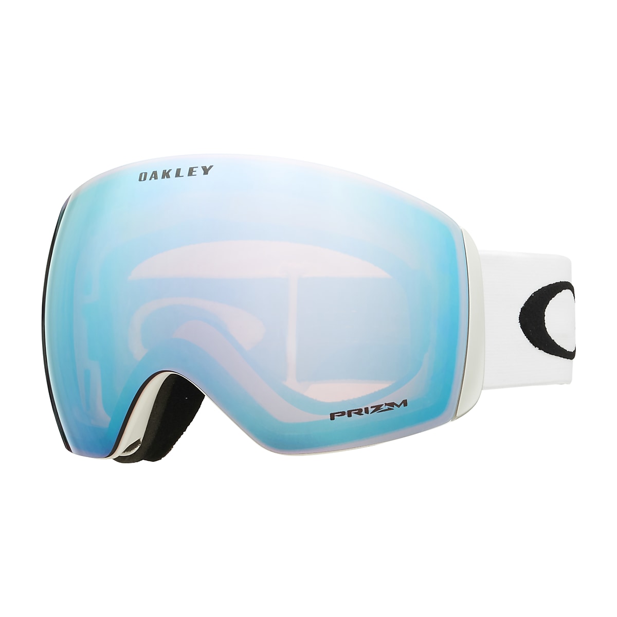 Oakley Flight Deck™ L Snow Goggles - Matte White - Prizm Snow Sapphire Iridium - OO7050-91 Oakley® 日本