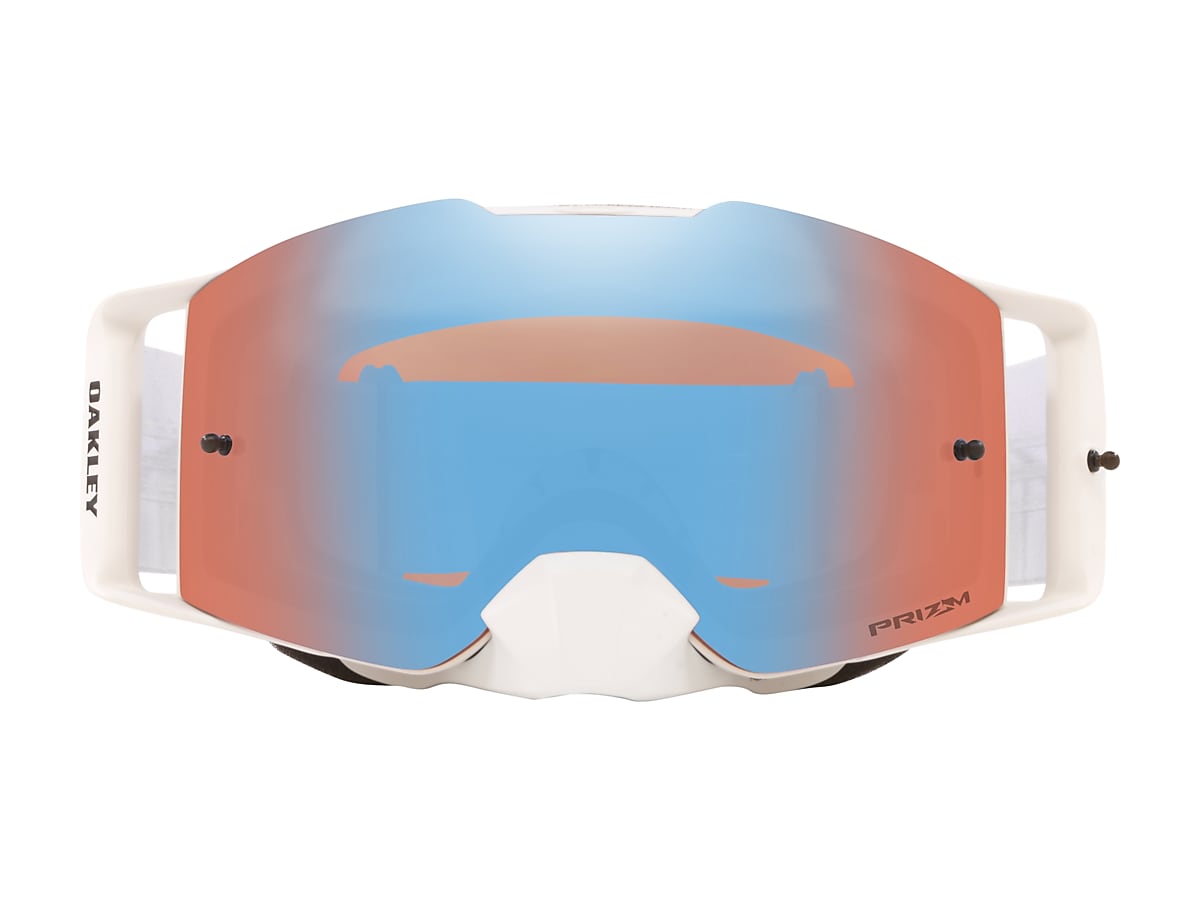 Oakley Front Line™ MX Goggles - Factory Pilot White - Prizm MX Sapphire  Iridium - OO7087-50 | Oakley ROE Store