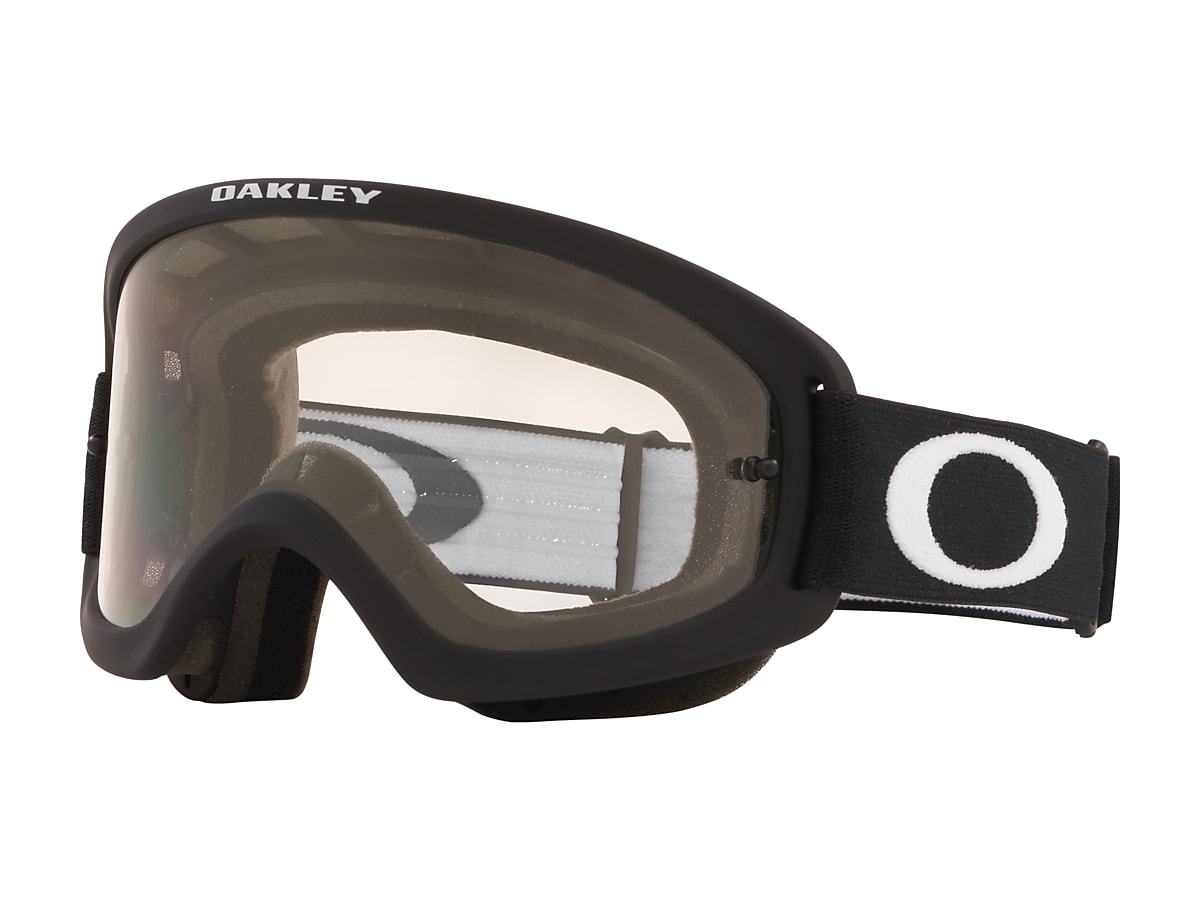 Oakley O-Frame® 2.0 PRO XS MX Goggles - Matte Black - Clear ...