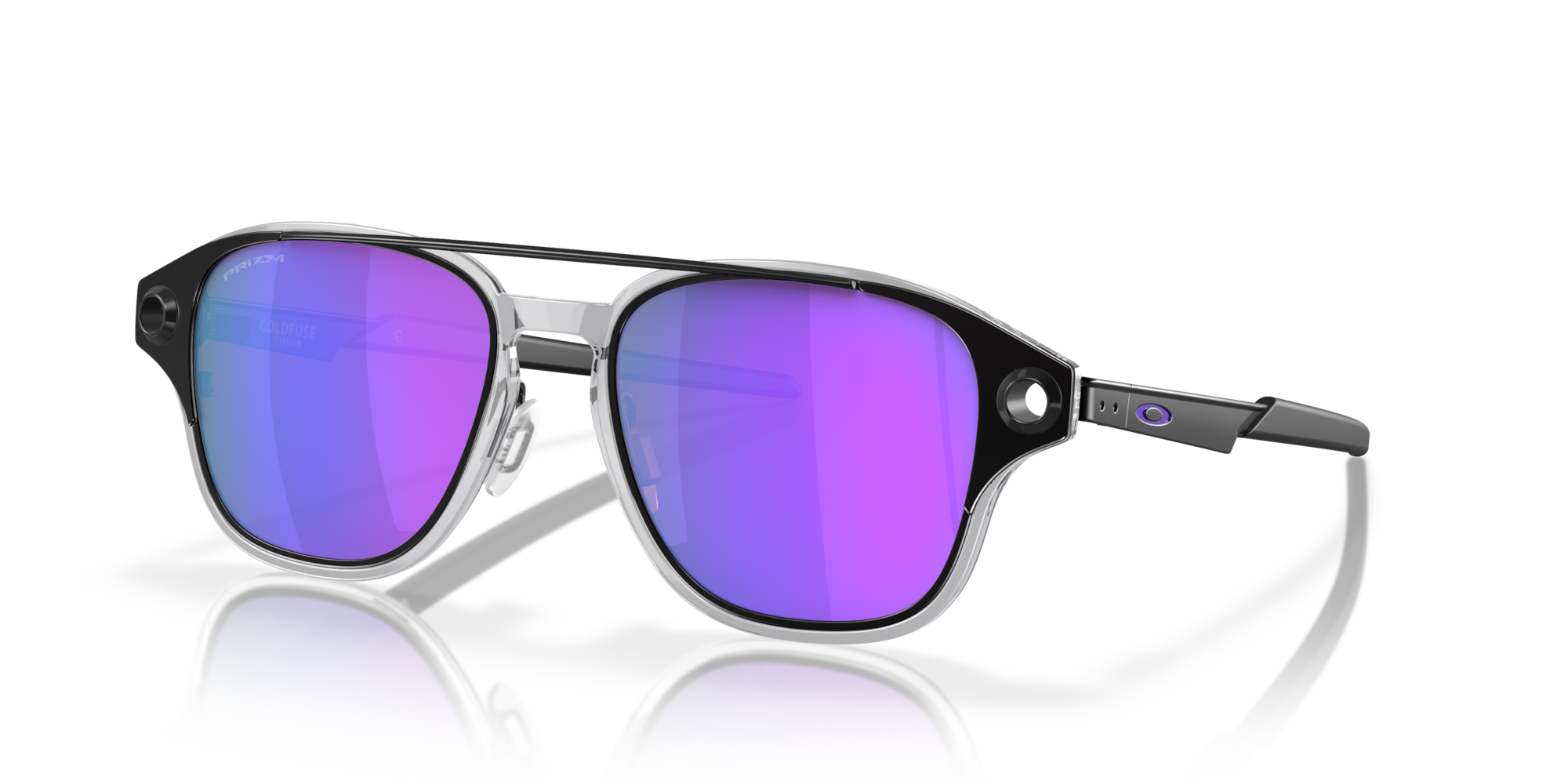 Coldfuse™ Prizm Violet Lenses, Matte Black Frame Sunglasses | Oakley® US