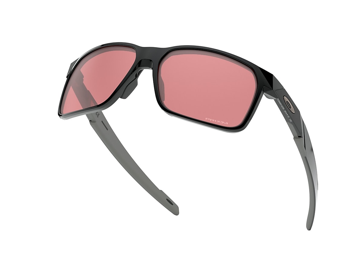 Portal X Prizm Dark Golf Lenses, Polished Black Frame Sunglasses | Oakley®  US