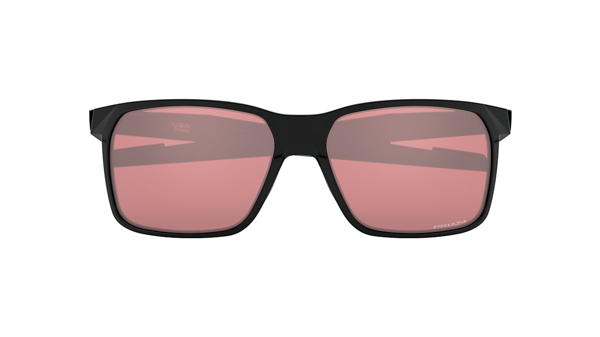 Portal X Prizm Dark Golf Lenses, Polished Black Frame Sunglasses | Oakley®  AU