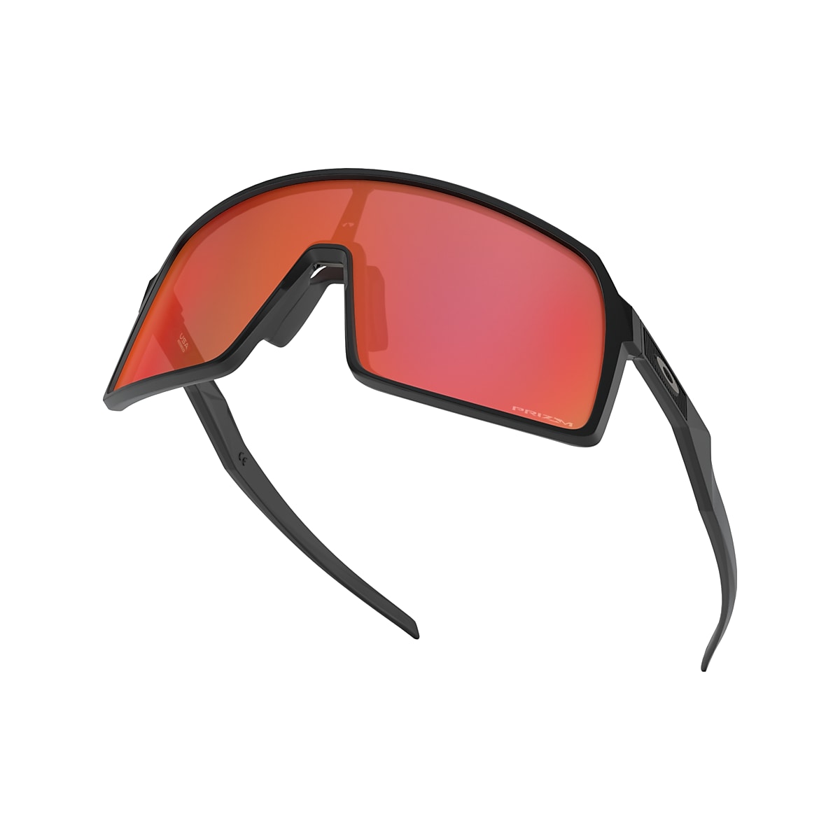 US Sunglasses Sutro Trail Oakley® Lenses, Black Matte | Prizm Frame Torch
