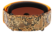 Line Miner™ XL Snow Goggles - Kamikazu Derma Orange