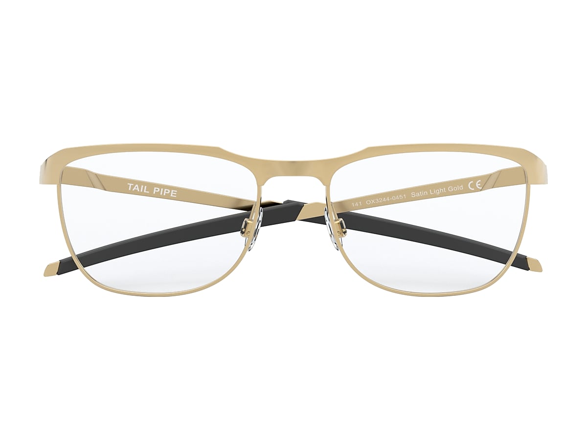 Tail Pipe Satin US Light Eyeglasses Oakley® | Gold