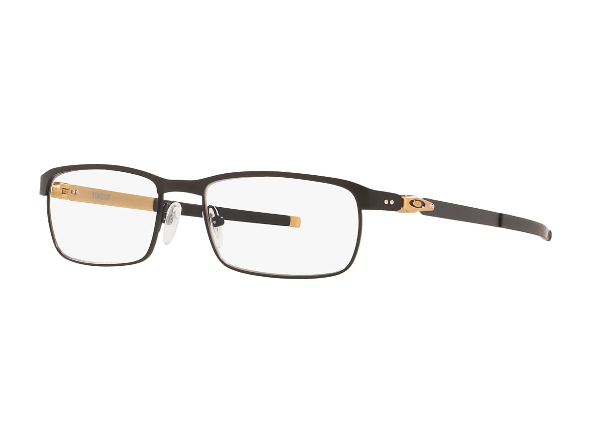 TinCup™ Satin Black/Gold Eyeglasses | Oakley® US
