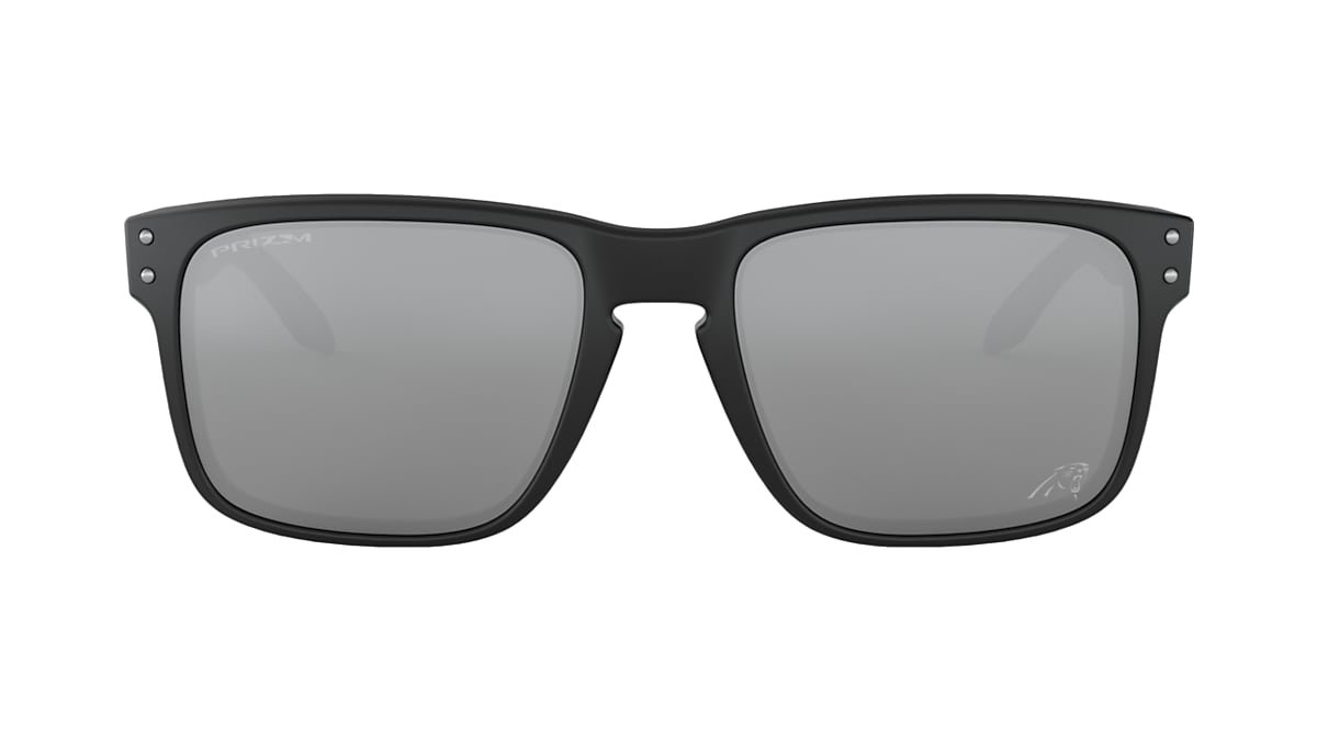 Carolina Panthers Holbrook™ Prizm Black Lenses, Matte Black Frame Sunglasses  | Oakley® US