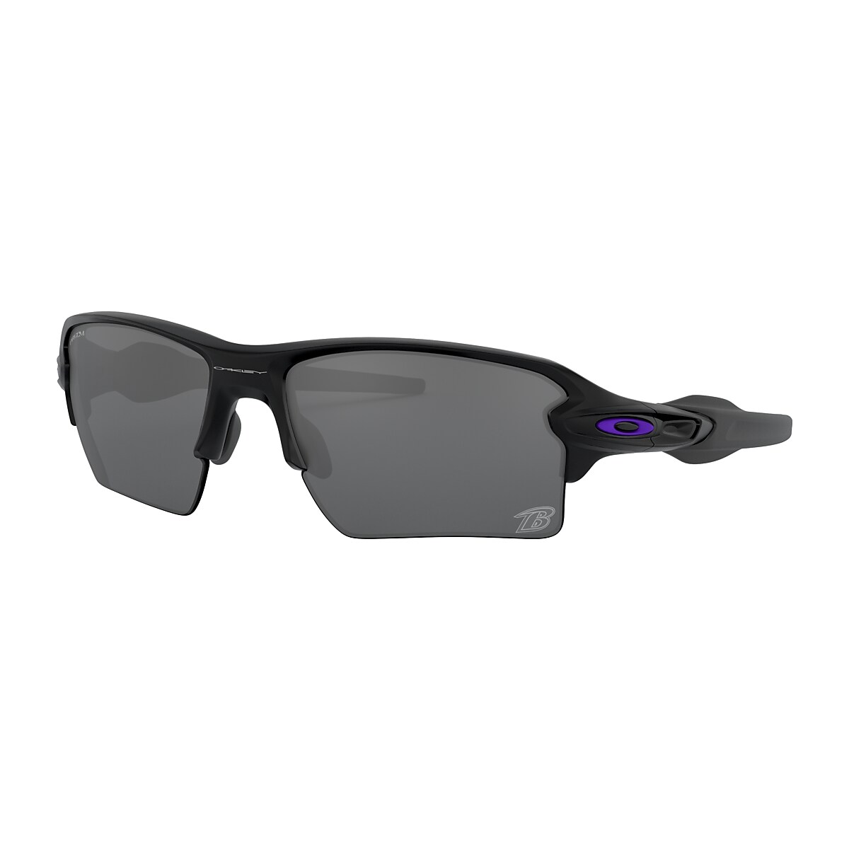 Baltimore Ravens Flak®  XL Prizm Black Lenses, Matte Black Frame  Sunglasses | Oakley® US