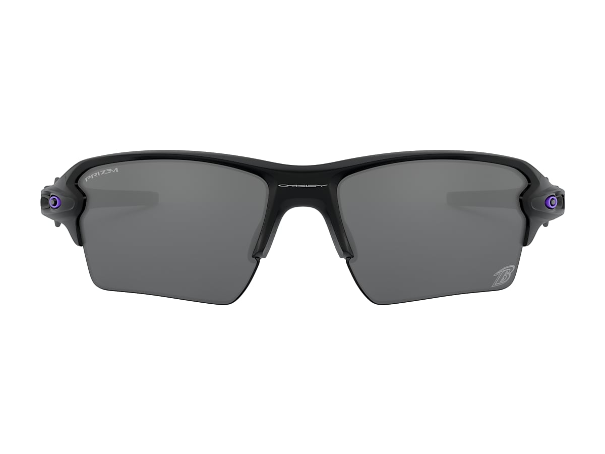 Baltimore Ravens Flak®  XL Prizm Black Lenses, Matte Black Frame  Sunglasses | Oakley® US