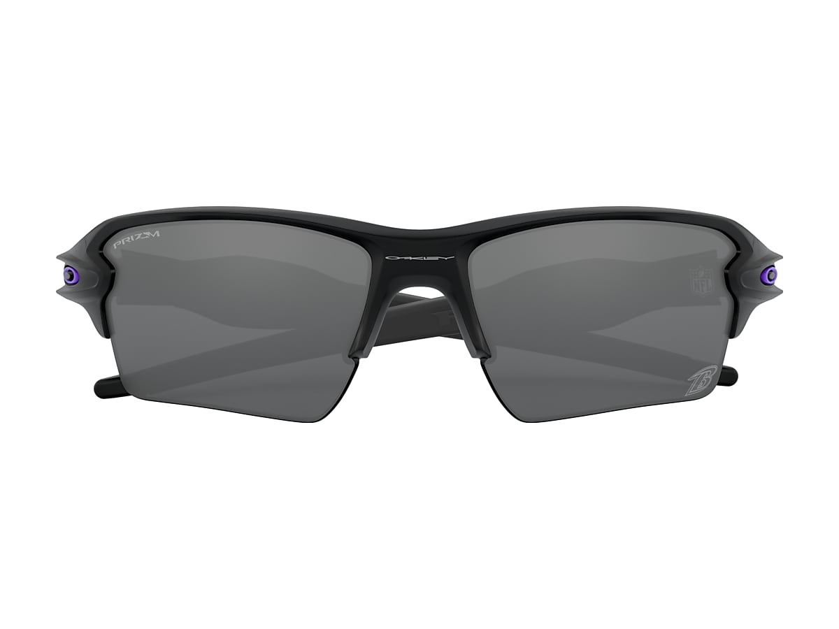 Baltimore Ravens Flak®  XL Prizm Black Lenses, Matte Black Frame  Sunglasses | Oakley® US