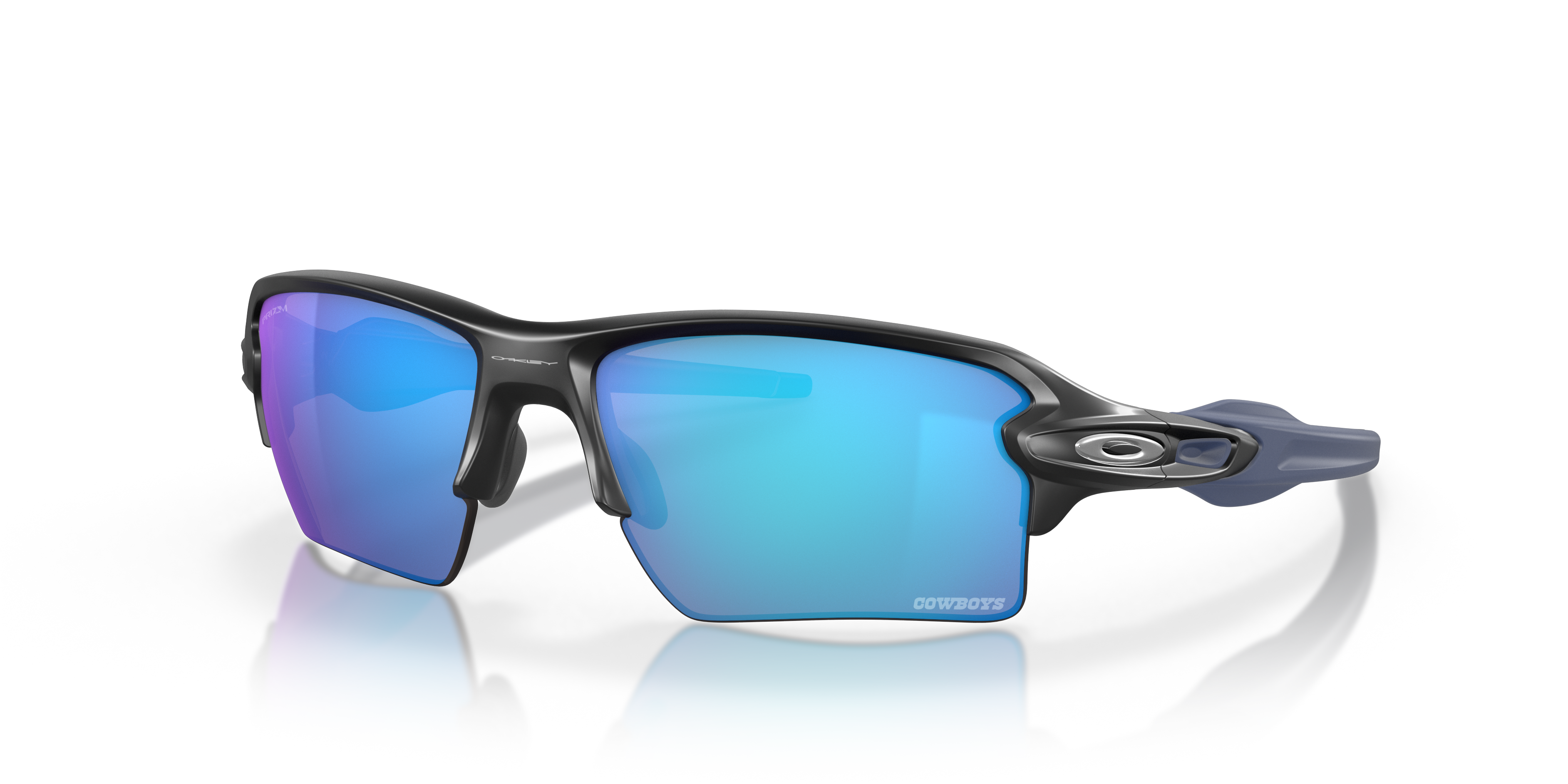 Oakley OO9014 Gascan Sunglasses - 901467 Matte Black/Prizm Sapphire