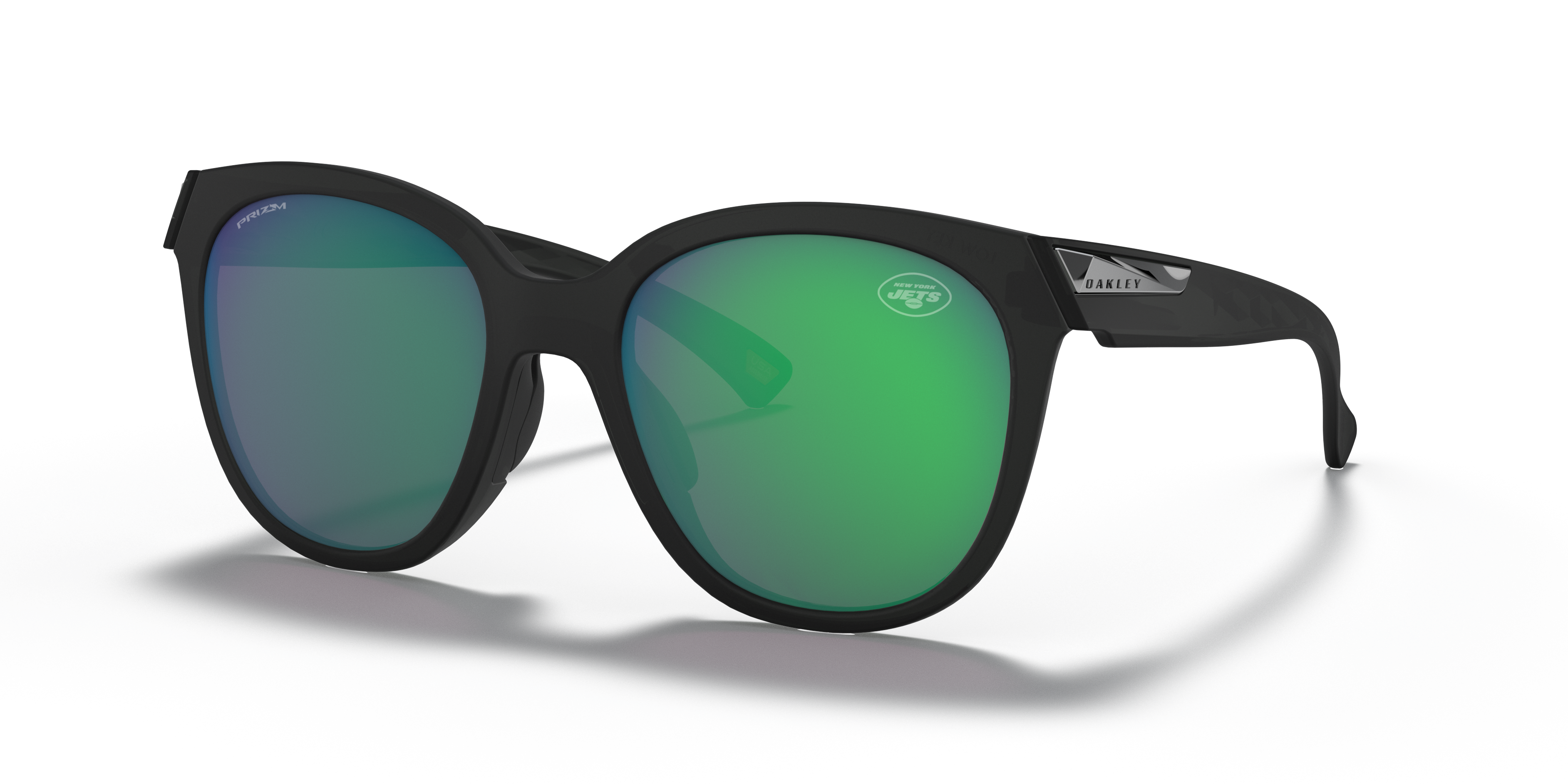 Oakley New York Jets Low Key Sunglasses In Black