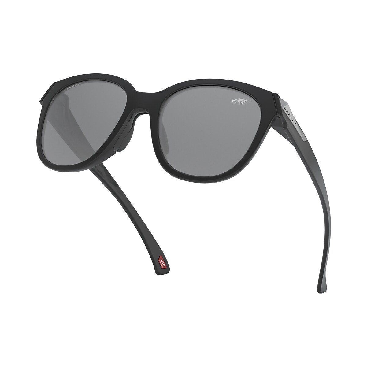 Philadelphia Eagles Low Key Prizm Black Lenses, Matte Black Frame Sunglasses  | Oakley® US