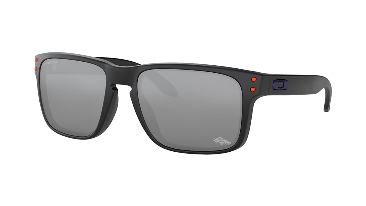 Denver Broncos Holbrook™ Prizm Black Lenses, Matte Black Frame Sunglasses |  Oakley® US