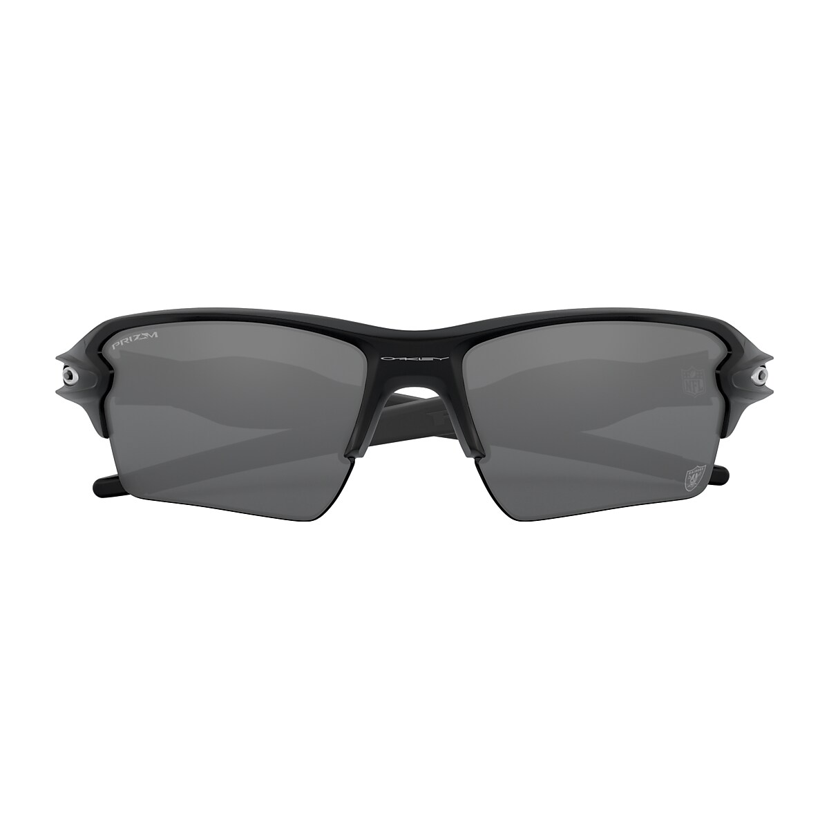 Las Vegas Raiders Flak®  XL Prizm Black Lenses, Matte Black Frame  Sunglasses | Oakley® US
